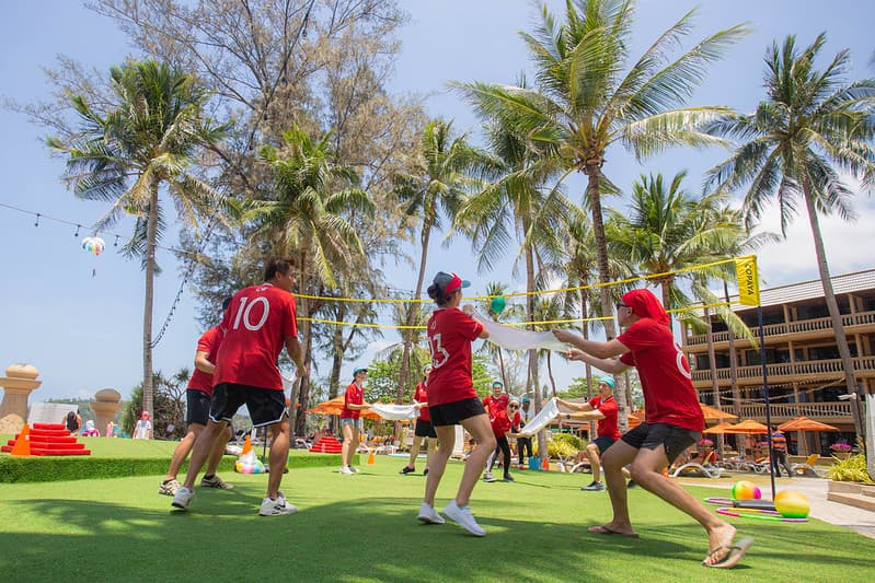 Corporate sports day team competition