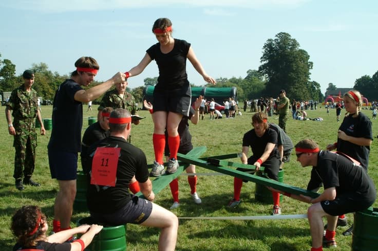 Team building outdoor activity